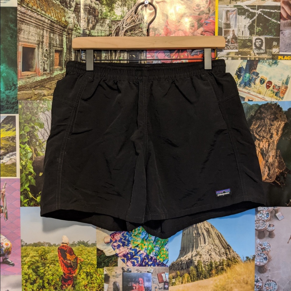 Patagonia black 5inch baggies